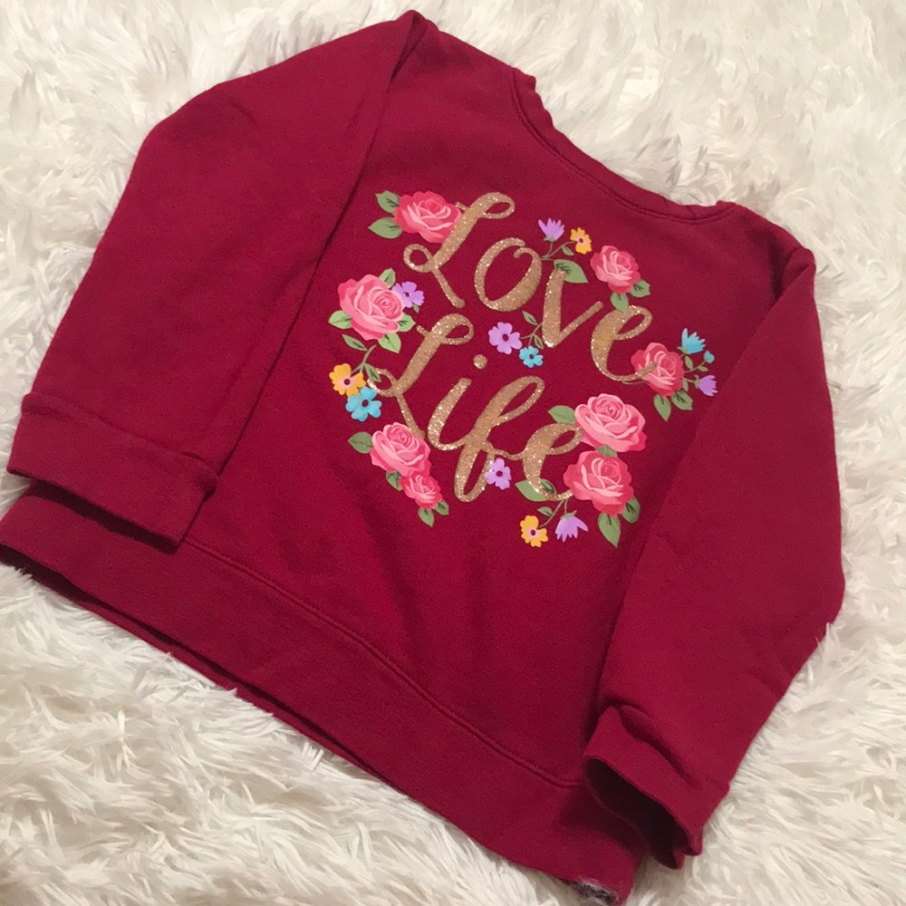 GARANIMALS Love Life sweatshirt (4t)
